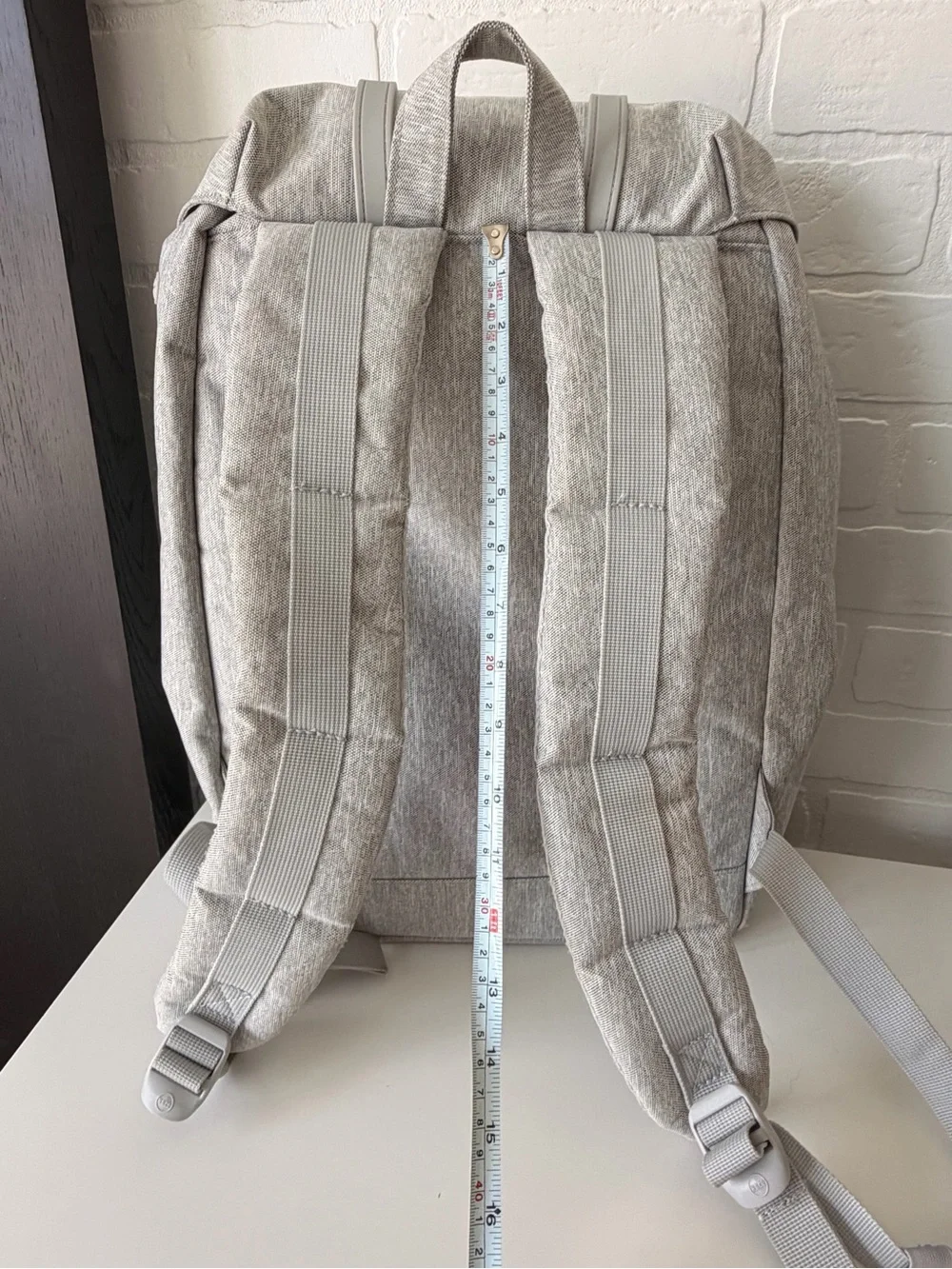 Herschel Supply Company Light Grey Canvas Retreat Backpack